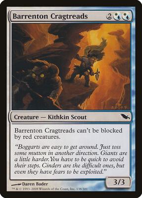 Barrenton Cragtreads card from Shadowmoor