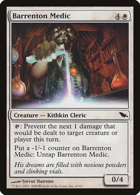 Barrenton Medic card from Shadowmoor