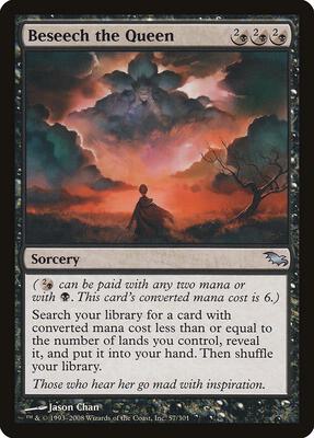 Beseech the Queen card from Shadowmoor