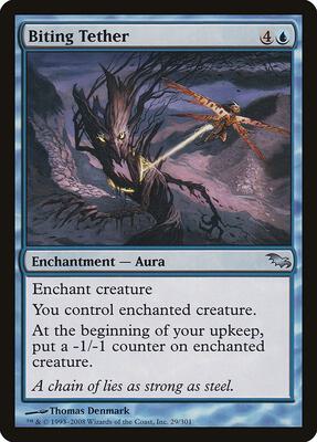 Biting Tether card from Shadowmoor