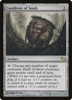 Cauldron of Souls card from Shadowmoor