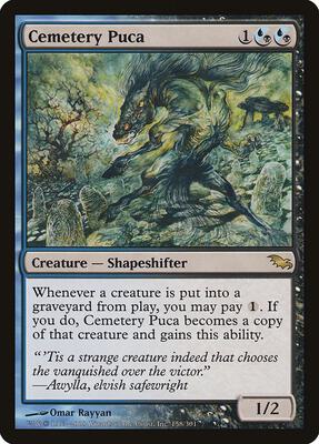 Cemetery Puca card from Shadowmoor