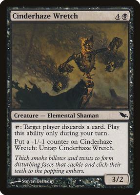 Cinderhaze Wretch card from Shadowmoor