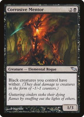 Corrosive Mentor card from Shadowmoor