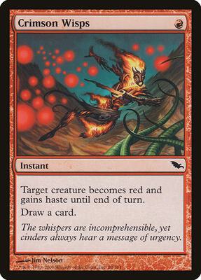 Crimson Wisps card from Shadowmoor