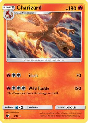 Charizard card from Detective Pikachu