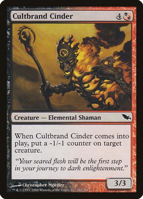 Cultbrand Cinder card from Shadowmoor