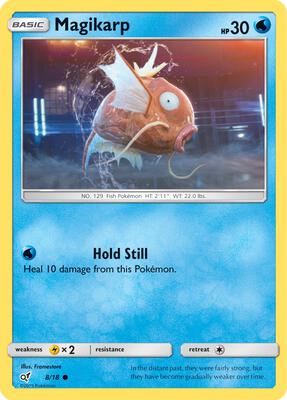 Magikarp (Holo Common) card from Detective Pikachu