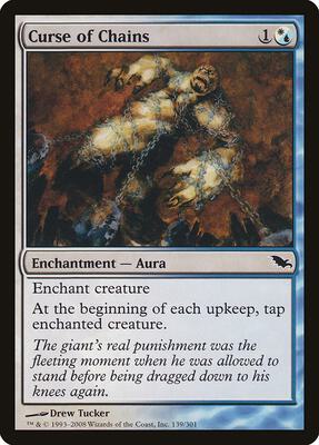 Curse of Chains card from Shadowmoor