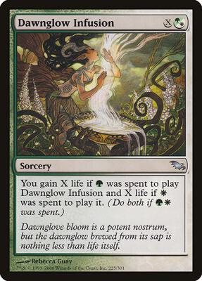 Dawnglow Infusion card from Shadowmoor