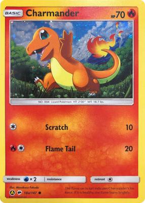 Charmander - 18a/147 card from Alternate Art Promos