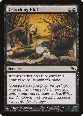 Disturbing Plot card from Shadowmoor