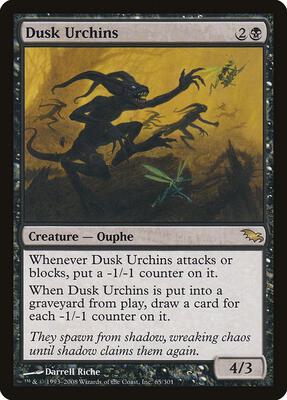 Dusk Urchins card from Shadowmoor