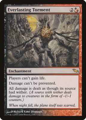 Everlasting Torment card from Shadowmoor