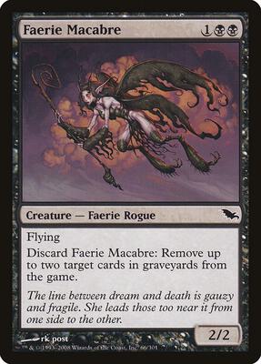 Faerie Macabre card from Shadowmoor