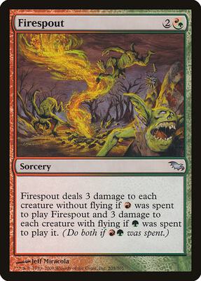 Firespout card from Shadowmoor