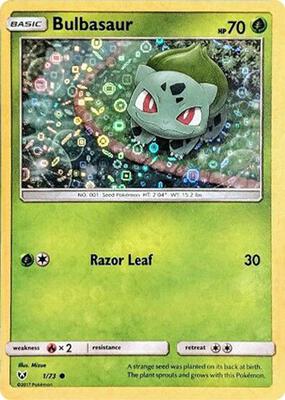 Bulbasaur - 1/73 (General Mills Promo) card from Miscellaneous Cards & Products