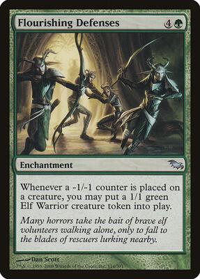 Flourishing Defenses card from Shadowmoor