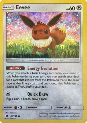 Eevee - 101/149 (General Mills Promo) card from Miscellaneous Cards & Products