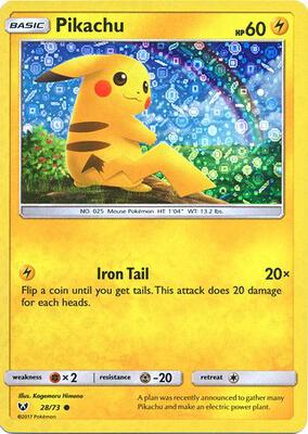 Pikachu - 28/73 (General Mills) card from Miscellaneous Cards & Products