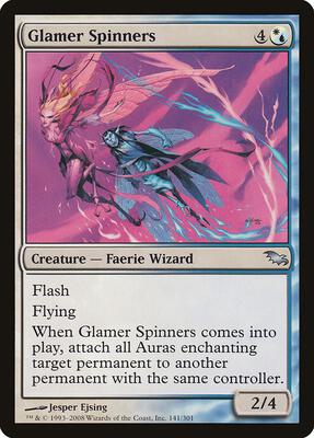 Glamer Spinners card from Shadowmoor
