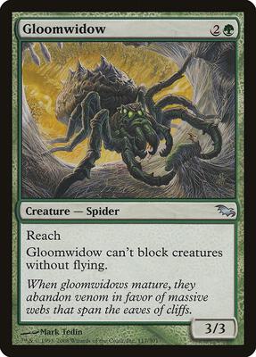 Gloomwidow card from Shadowmoor