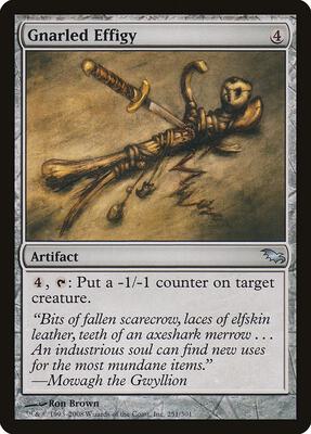 Gnarled Effigy card from Shadowmoor