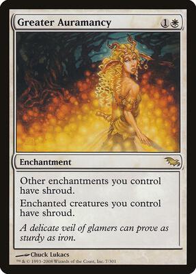 Greater Auramancy card from Shadowmoor