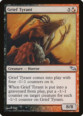 Grief Tyrant card from Shadowmoor