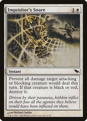 Inquisitor's Snare card from Shadowmoor