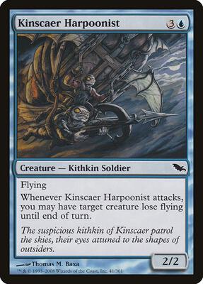 Kinscaer Harpoonist card from Shadowmoor