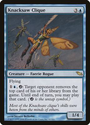 Knacksaw Clique card from Shadowmoor