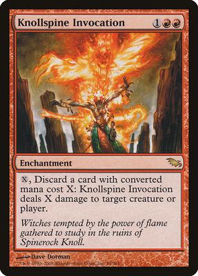 Knollspine Invocation card from Shadowmoor