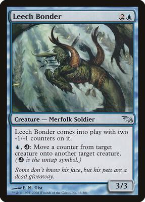 Leech Bonder card from Shadowmoor