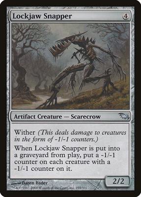 Lockjaw Snapper card from Shadowmoor