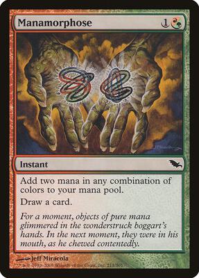 Manamorphose card from Shadowmoor