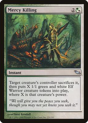 Mercy Killing card from Shadowmoor