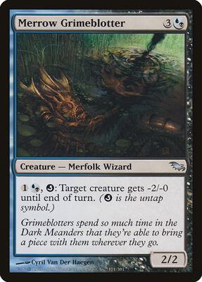 Merrow Grimeblotter card from Shadowmoor