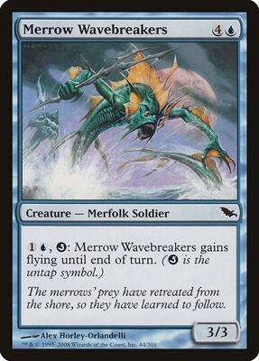 Merrow Wavebreakers card from Shadowmoor