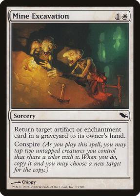 Mine Excavation card from Shadowmoor