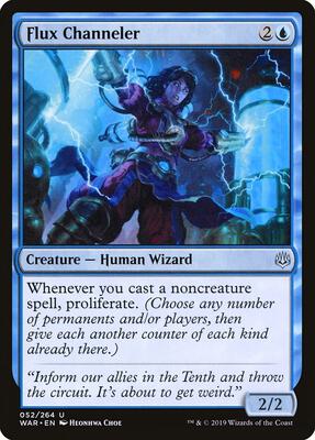 Flux Channeler card from War of the Spark