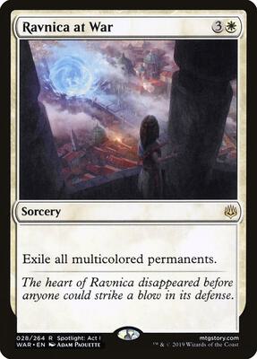 Ravnica at War card from War of the Spark