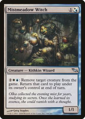 Mistmeadow Witch card from Shadowmoor
