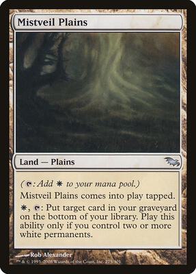 Mistveil Plains card from Shadowmoor