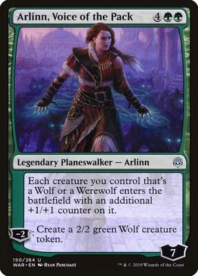 Arlinn, Voice of the Pack card from War of the Spark
