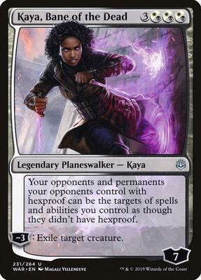 Kaya, Bane of the Dead card from War of the Spark