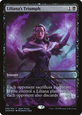Liliana's Triumph card from Open House Promos