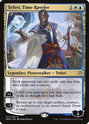 Teferi, Time Raveler card from War of the Spark