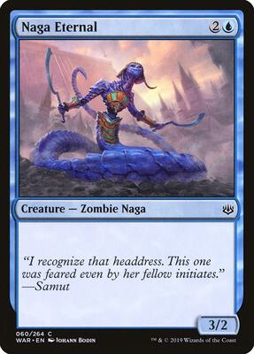 Naga Eternal card from War of the Spark