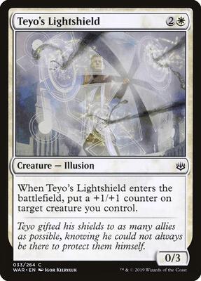 Teyo's Lightshield card from War of the Spark